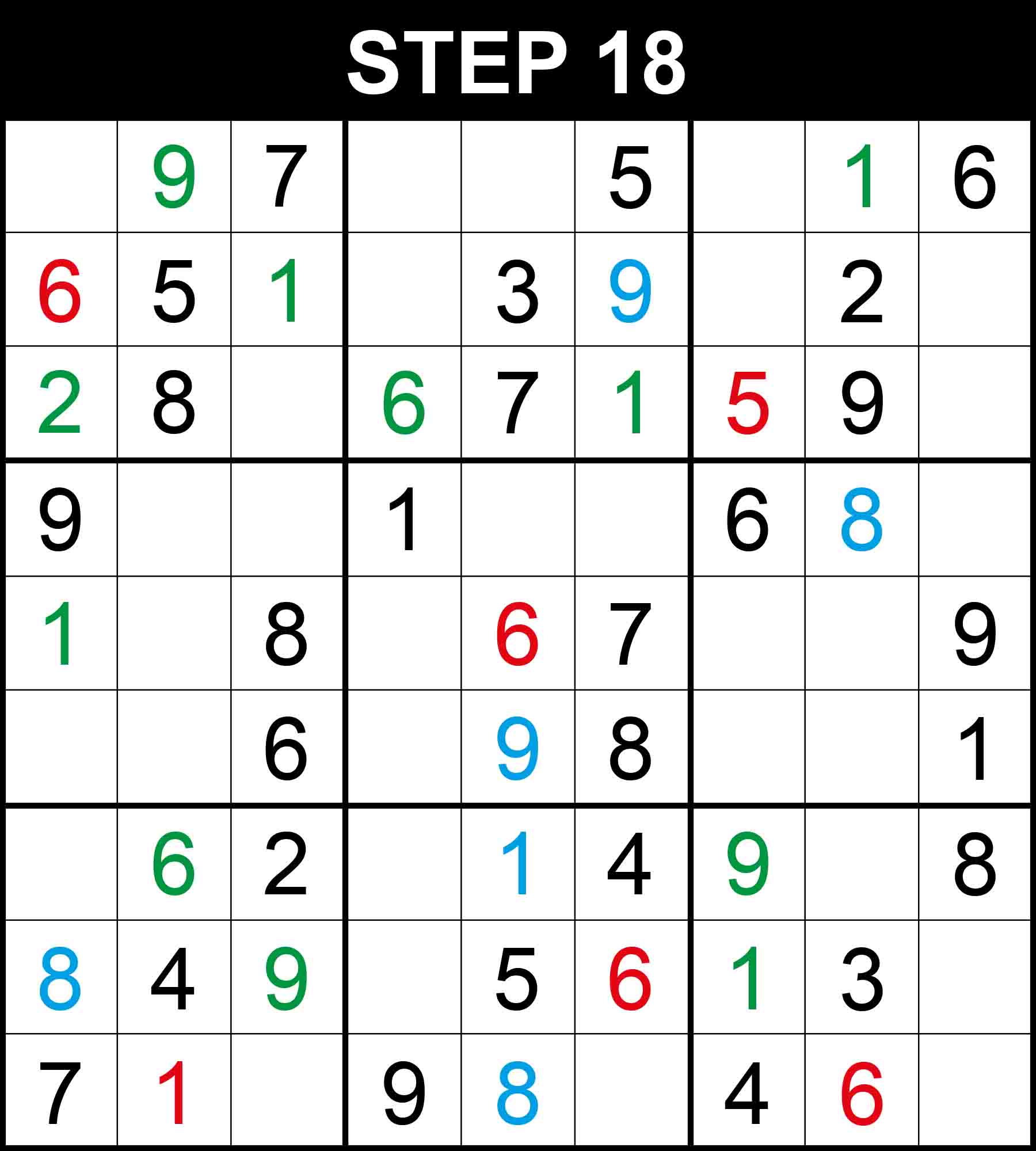 sudoku single strategy